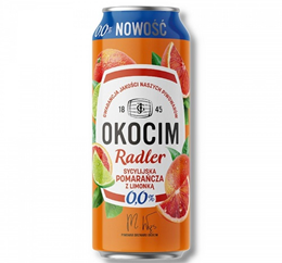  OKOCIM Radler sycylijska pomarańcza z limonką 0% 